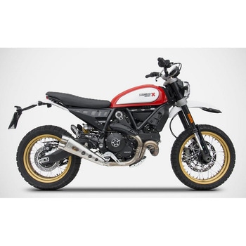 ステンレススチール スリップオン DUCATI スクランブラー DESERT SLED (2017-2019) - ZARD (ザード)