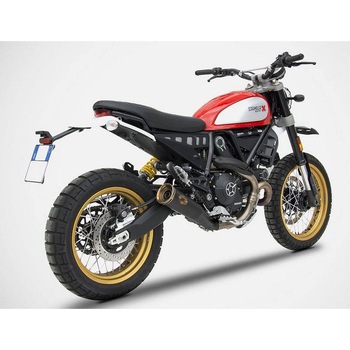 ステンレススチール レーシング スリップオン DUCATI スクランブラー DESERT SLED (2017-2019) ZARD (ザード)