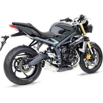 ステンレススチール レーシング スリップオン TRIUMPH STREET TRIPLE (2013) ZARD (ザード)