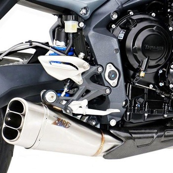 ステンレススチール レーシング スリップオン TRIUMPH STREET TRIPLE (2013) ZARD (ザード)