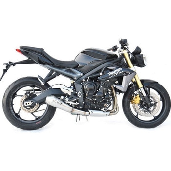 ステンレススチール レーシング スリップオン TRIUMPH STREET TRIPLE (2013) ZARD (ザード)