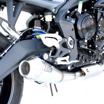 ステンレススチール レーシング スリップオン TRIUMPH STREET TRIPLE (2013) ZARD (ザード)