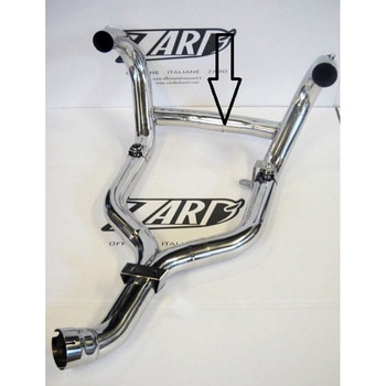 ステンレススチール レーシング ヘッダキット + COMPENSER BMW R 1200 GS (2004-2009) ZARD (ザード)