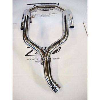 ステンレススチール レーシング ヘッダキット + COMPENSER BMW R 1200 GS (2004-2009) ZARD (ザード)
