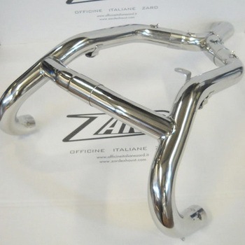 ステンレススチール レーシング ヘッダキット + COMPENSER BMW R 1200 GS (2010-2012) ZARD (ザード)