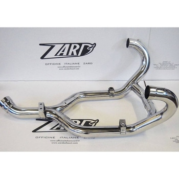 ステンレススチール レーシング ヘッダキット + COMPENSER BMW R 1200 R (2011-2013) ZARD (ザード)