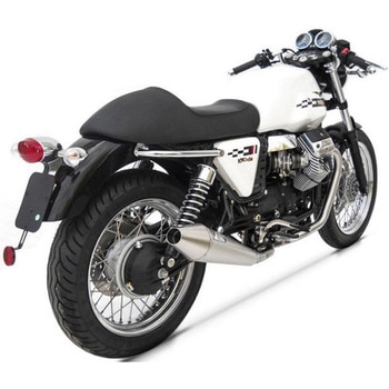 ステンレススチール レーシング ヘッダキット + ステンレススチール スリップオン MOTO GUZZI V7 Cafe RACER/CAFE CLASSIC (2012-2013) - ZARD (ザード)