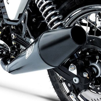 ステンレススチール レーシング ヘッダキット + ステンレススチール レーシング スリップオン MOTO GUZZI V7 Cafe RACER/CAFE CLASSIC (2012-2013) ZARD (ザード)