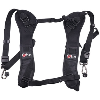 カメラ用ハーネスダブルショルダーストラップ長さ調整可能2台携帯用 bitstrong