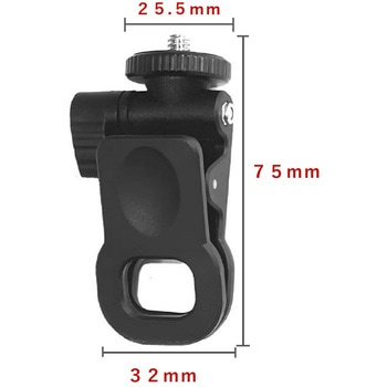 クリップ式ミニミニ雲台 1/4インチネジ bitstrong