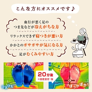 ホットスチームフットバス 「足だけサウナ」 サンコー