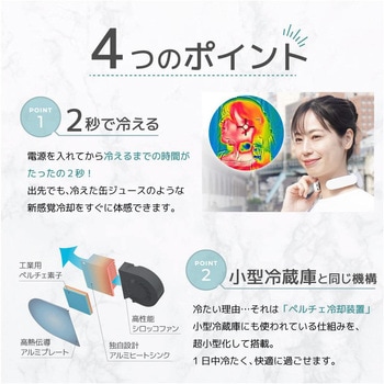 ネッククーラーポケット グレージュ サンコー