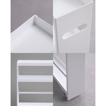 隙間収納 10cm 完成品 組み立て不要 奥深 頑丈 be worth style(ビーワーススタイル)