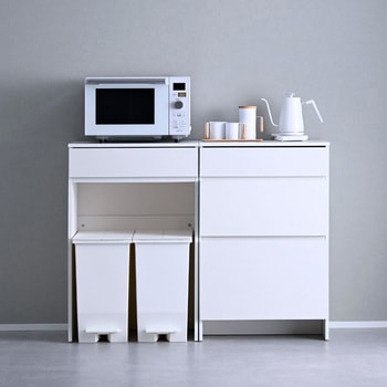 キッチンカウンター キッチンラック 引き出し 食器棚 ドロアー YAMAZEN(山善)