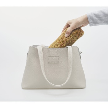 通すだけ華やかニットマフラー コジット