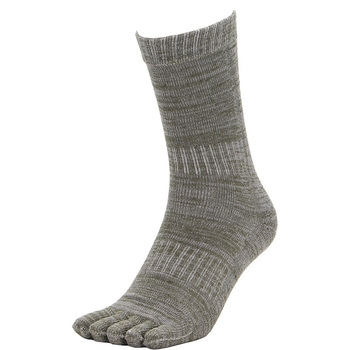 発熱ソックスクルー 5本指 2P コーコス信岡