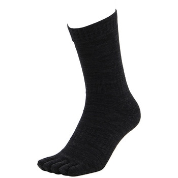 発熱ソックスクルー 5本指 2P コーコス信岡