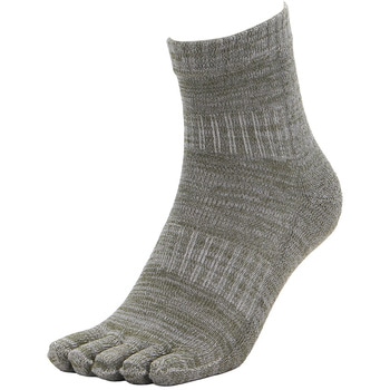 発熱ソックスクォーター 5本指 2P コーコス信岡