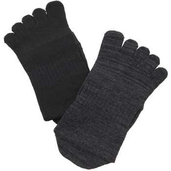 発熱ソックスクォーター 5本指 2P コーコス信岡