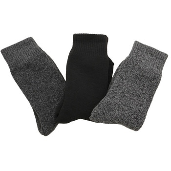 暖濃密ソックスクルー 先丸 3P コーコス信岡