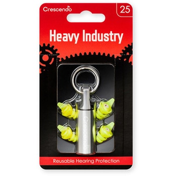 フィルター騒音吸収 耳栓 CRESCENDO