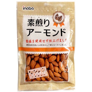 稲葉ピーナツ 素煎りアーモンド 92gx10 稲葉ピーナツ