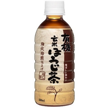 ハイピース 玄米ほうじ茶 ペット 330mlx24 ハイピース