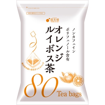 国太楼 オレンジルイボス茶 ティーバッグ 1.8gx80 x12 国太楼