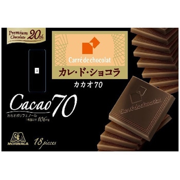 森永製菓 カレ・ド・ショコラ カカオ70 18枚 x6 森永製菓