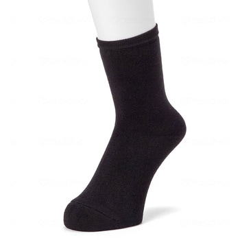 婦人ココピタ あったか実感 クルー丈 無地 岡本