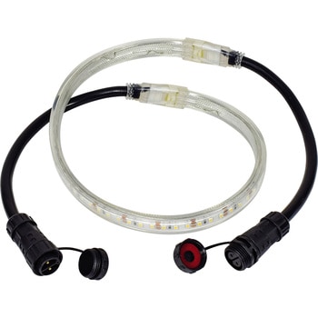 LEDコネクトライン 延長用ライン50cm シリコンタイプ 日動工業