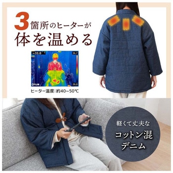 電熱半纏「ほかてん」ライト サンコー