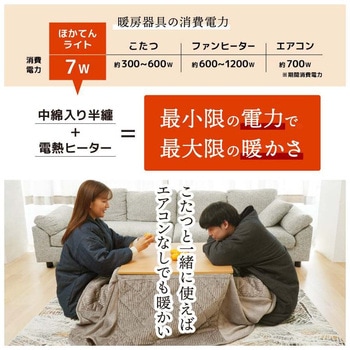 電熱半纏「ほかてん」ライト サンコー