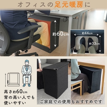消臭マット付き6面大型パネルヒーター サンコー