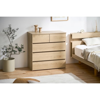 組立簡単ウッドチェスト 幅79cm アイリスオーヤマ