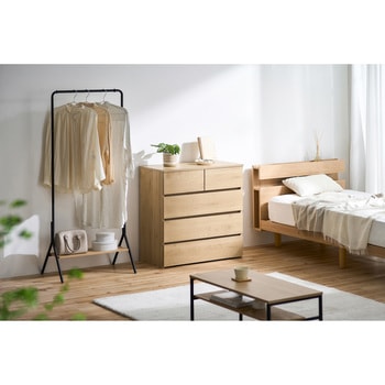 組立簡単ウッドチェスト 幅79cm アイリスオーヤマ