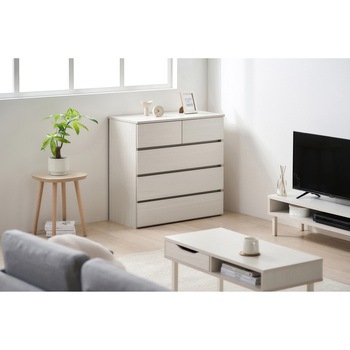 組立簡単ウッドチェスト 幅79cm アイリスオーヤマ