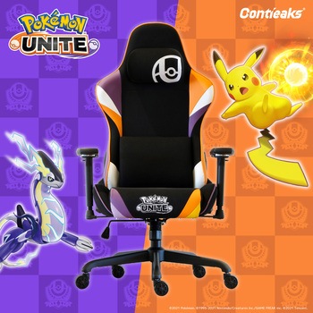 Pokemon UNITE ゲーミングチェア 関家具(Contieaks/コンティークス)