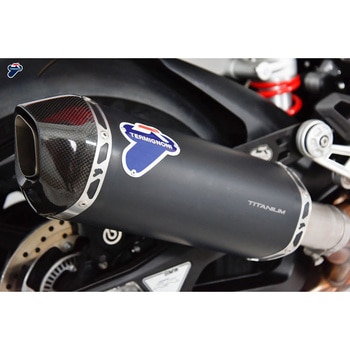 スリップオン 1 SIL STR ステンレス チタン ブラックスリーブ Termignoni (テルミニョーニ)