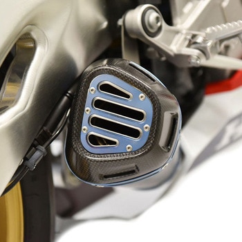 スリップオン CONICAL + コレクター ステンレス， チタン， Racing， Without Catalyzer - Termignoni (テルミニョーニ)