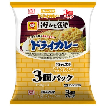 マルちゃん 街かど食堂ドライカレー 3個 160gx3x8 東洋水産(マルちゃん)