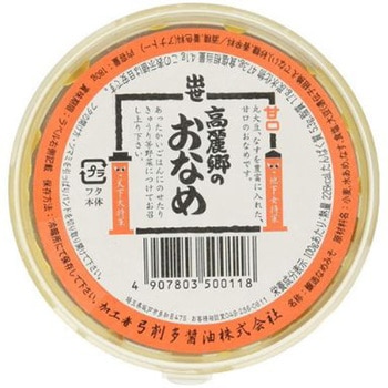 弓削多 高麗郷 おなめ 甘口 カップ 180Gx12 弓削多醤油