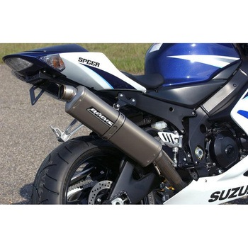 スリップオン high THREE-TEC (2005-2006)， Full-Titan， Catalyzer : inside the connecting pipe， EU Homologated BODIS (ボディス)