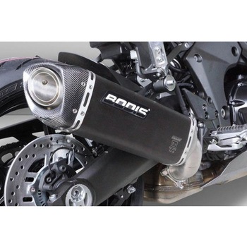 スリップオン V4-M-CA， ステンレスブラック， Catalyzer : Original， EU Homologated BODIS (ボディス)