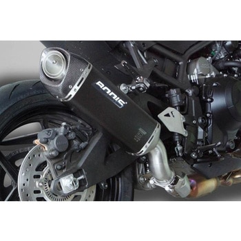 スリップオン V4-M-CA， ステンレスブラック， Catalyzer : Original， EU Homologated BODIS (ボディス)