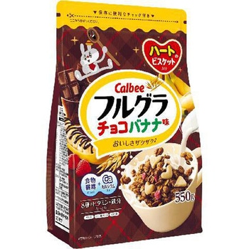 カルビー フルグラ チョコバナナ味 550gx6 カルビー