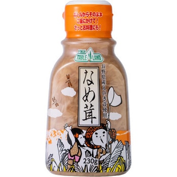 テーブルランド ボトル入りなめ茸 230g x24 テーブルランド