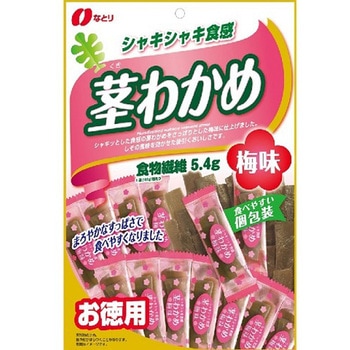 なとり 茎わかめ梅味 105g x10 なとり