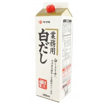ヤマキ R 白だし 紙パック 1.8L x 6 ヤマキ