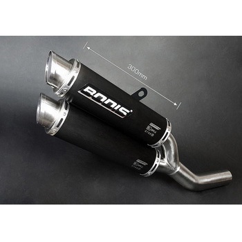 スリップオン ステンレス(ブラック) GPC-X2 for VFR1200F (10-) EU公道走行可 BODIS (ボディス)